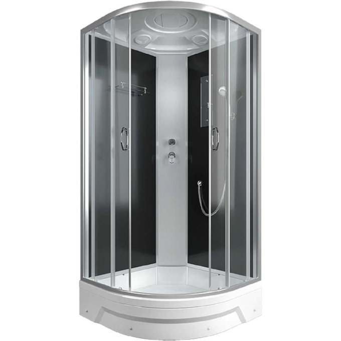 Душевая кабина ERLIT 35 серия ER351026-C2-RUS тонированное стекло
